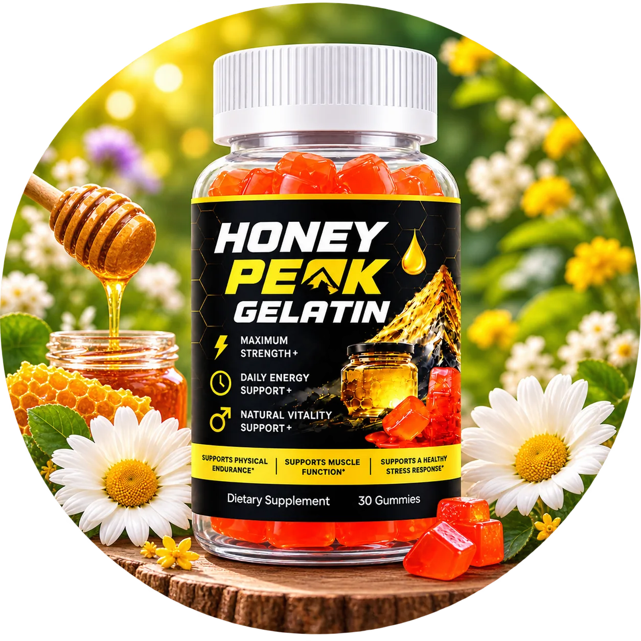 Honey Peak™ Male Wellness Supplement